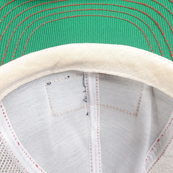 VINTAGE FREIGHTLINER TRUCK CENTERS DENIM BLUE JEAN USA MADE TRUCKER HAT CAP - Picture 9 of 11